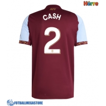 Fotballdrakt Herre Aston Villa Matty Cash #2 Hjemmedrakt 2025-26 Kortermet